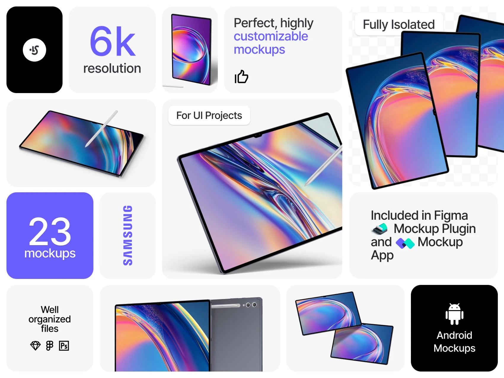 Samsung Galaxy Tab S10 Ultra Mockups 2