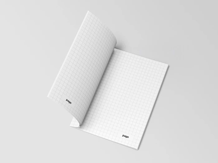 Magazine Mockup, EU Portrait, 04