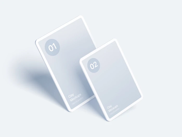 iPad Clay Mockups, 01