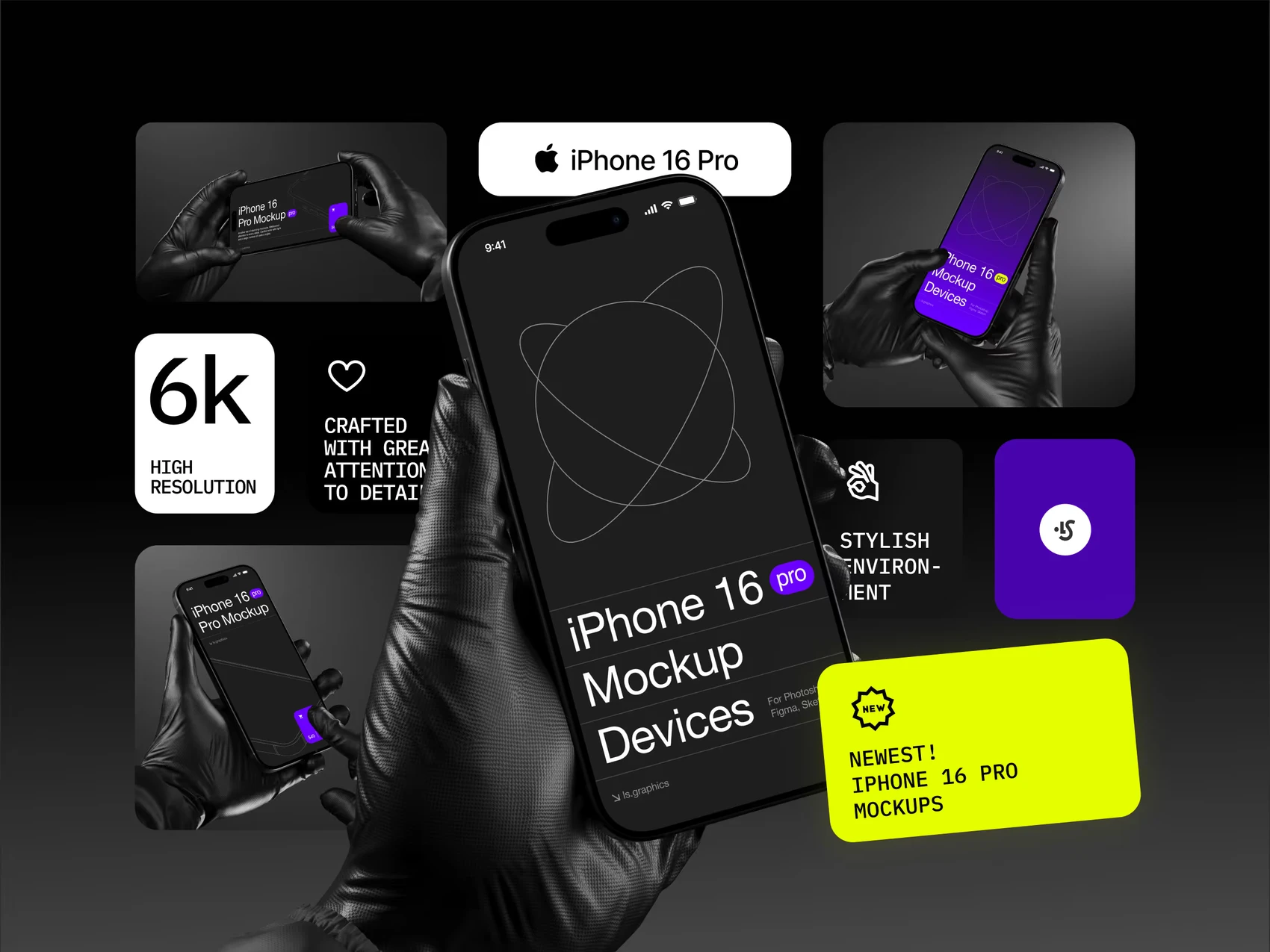 T-Mockups: iPhone 16 Pro 19