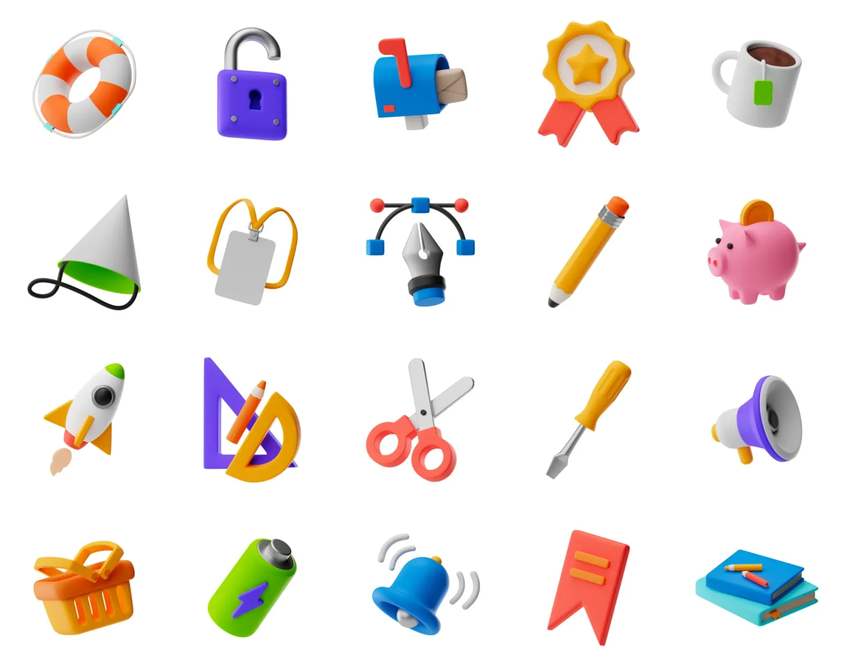 Booomps! 3D Icons Pack 3