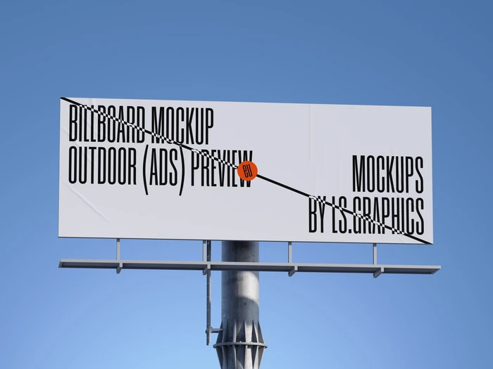 Billboard Mockup, Environment, EU Scene 16