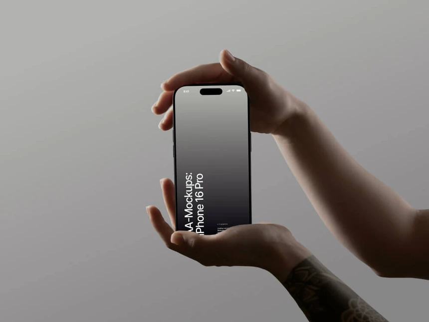 AA-Mockups: iPhone 16 Pro 15