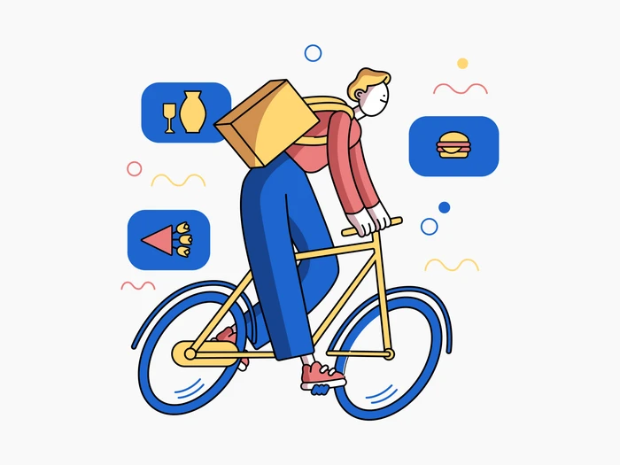 Clusck, Delivery