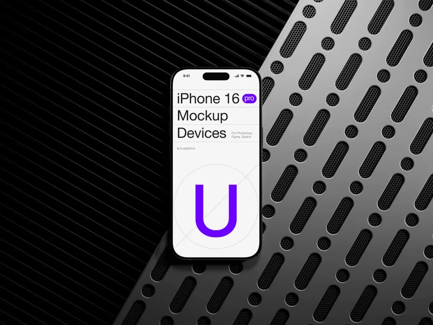 U-Mockups: iPhone 16 Pro 9