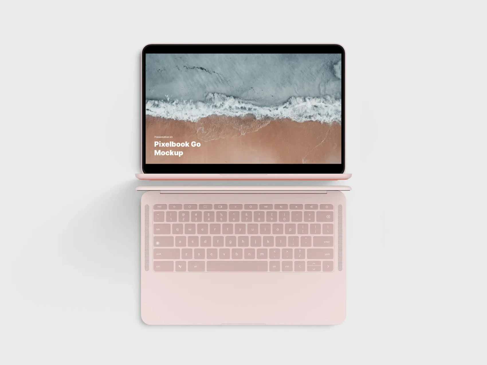 Google PixelBook Go Mockups 17
