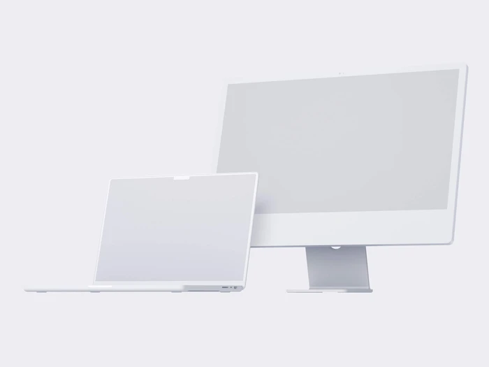 Apple Mockups Bundle, Clay, 23