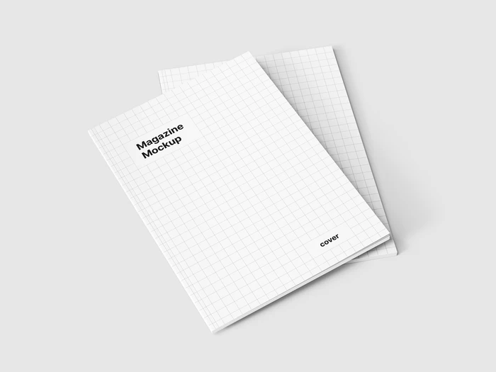 Magazine Mockups, EU Portrait, 07