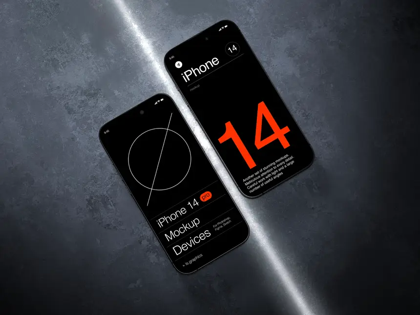 F-Mockups: iPhone 14 Pro Max 4
