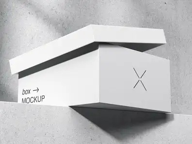 Qubus, Box Mockup in Minimalistic Setting, US, 25