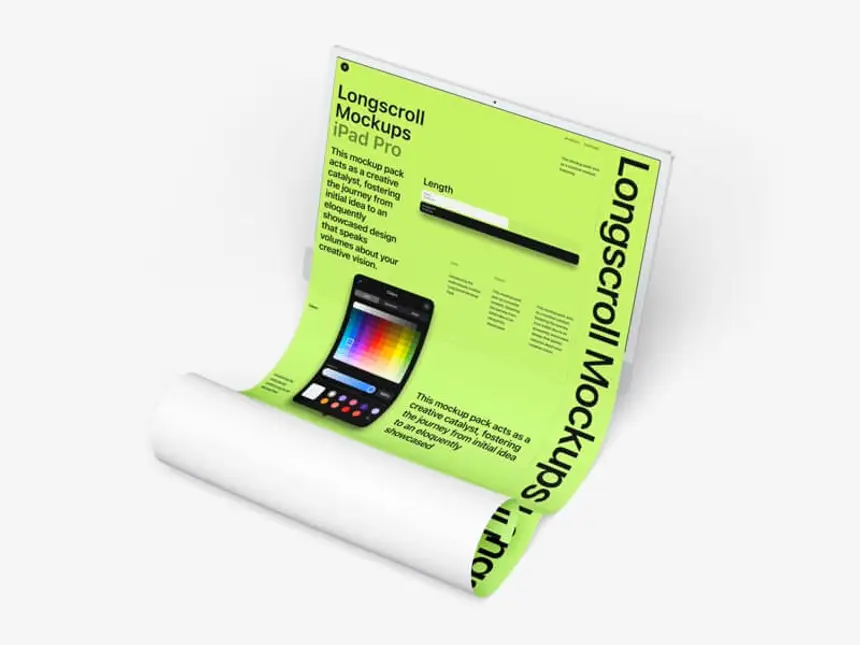 iMac 24 inch Longscroll Mockups 4