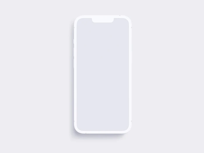 iPhone 13 Clay Mockups, 05