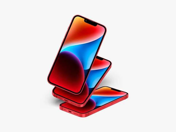 iPhone 14 Mockup, 07