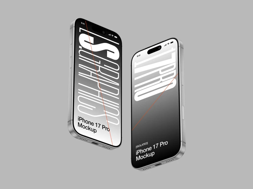 iPhone 17 Pro Max Mockups 16