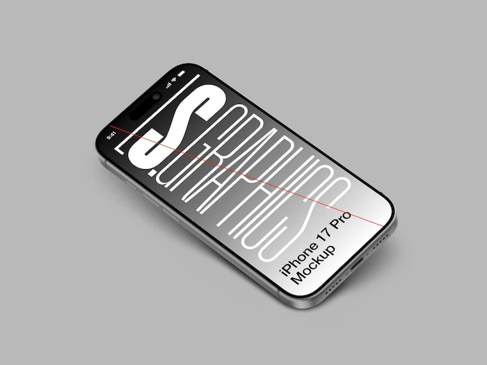 iPhone 17 Pro Mockup, Scene 1
