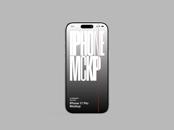 iPhone 17 Pro Mockup, Scene 4