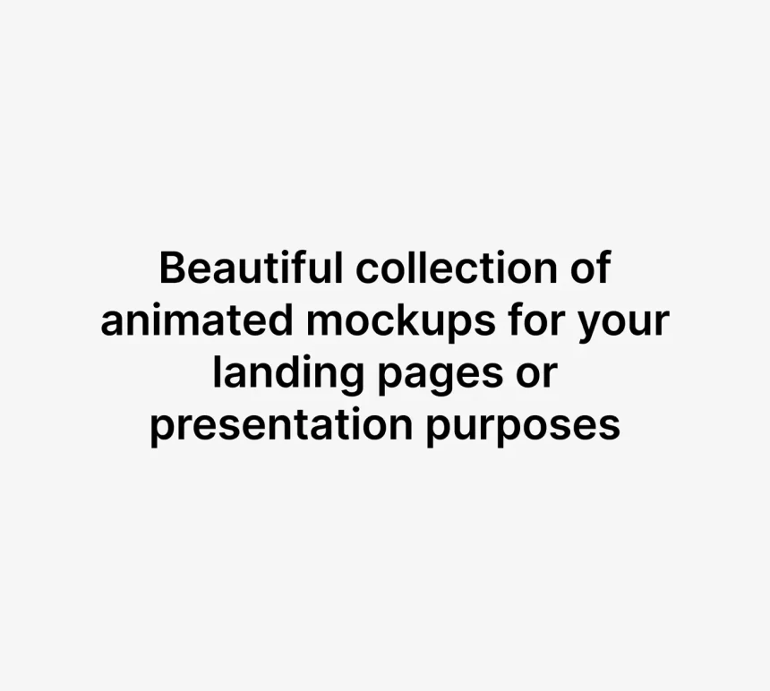 MacBook Air M2 Looped, Animated Mockups 4
