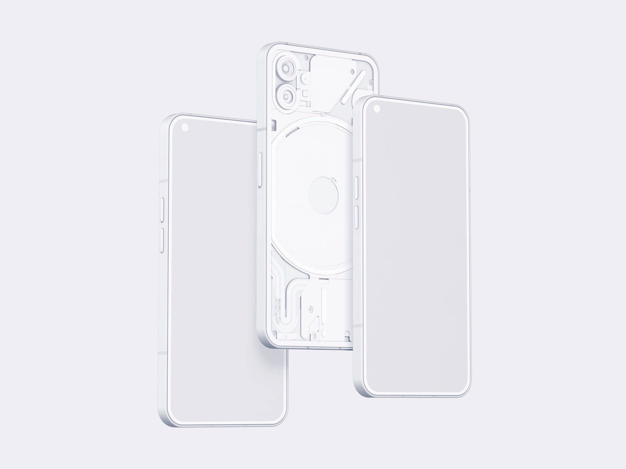 Nothing Phone Clay Mockup: 1