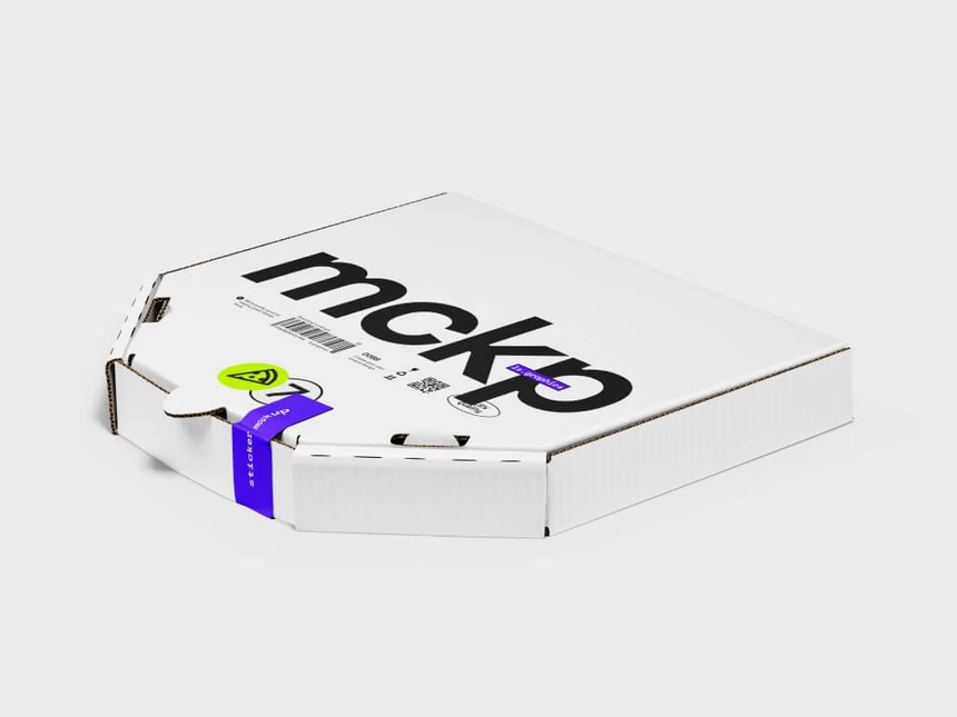 Pizza Box Mockups 3