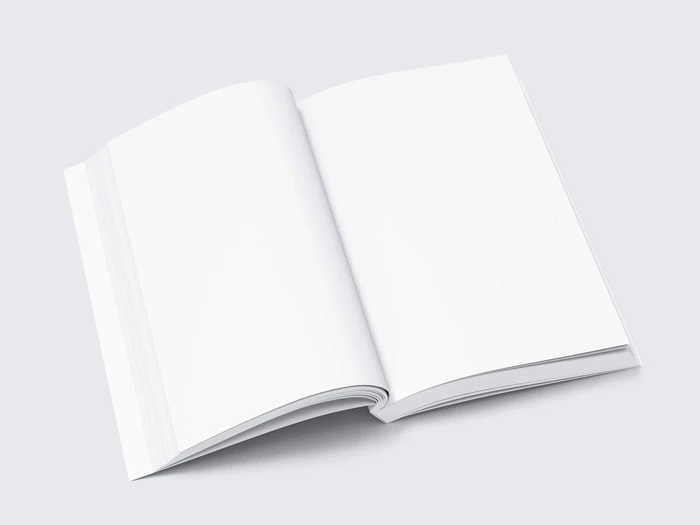 Book Mockup, US-Angled, 13