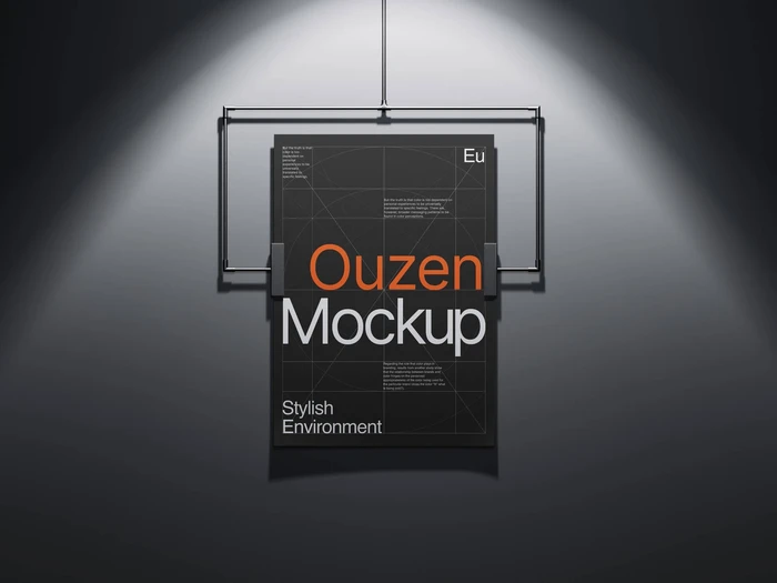 Ouzen, Frame Mockup, EU, 07