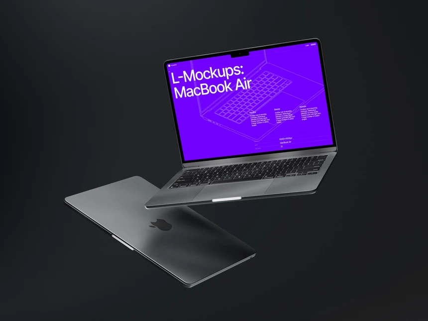 L-Mockups: MacBook Air 1