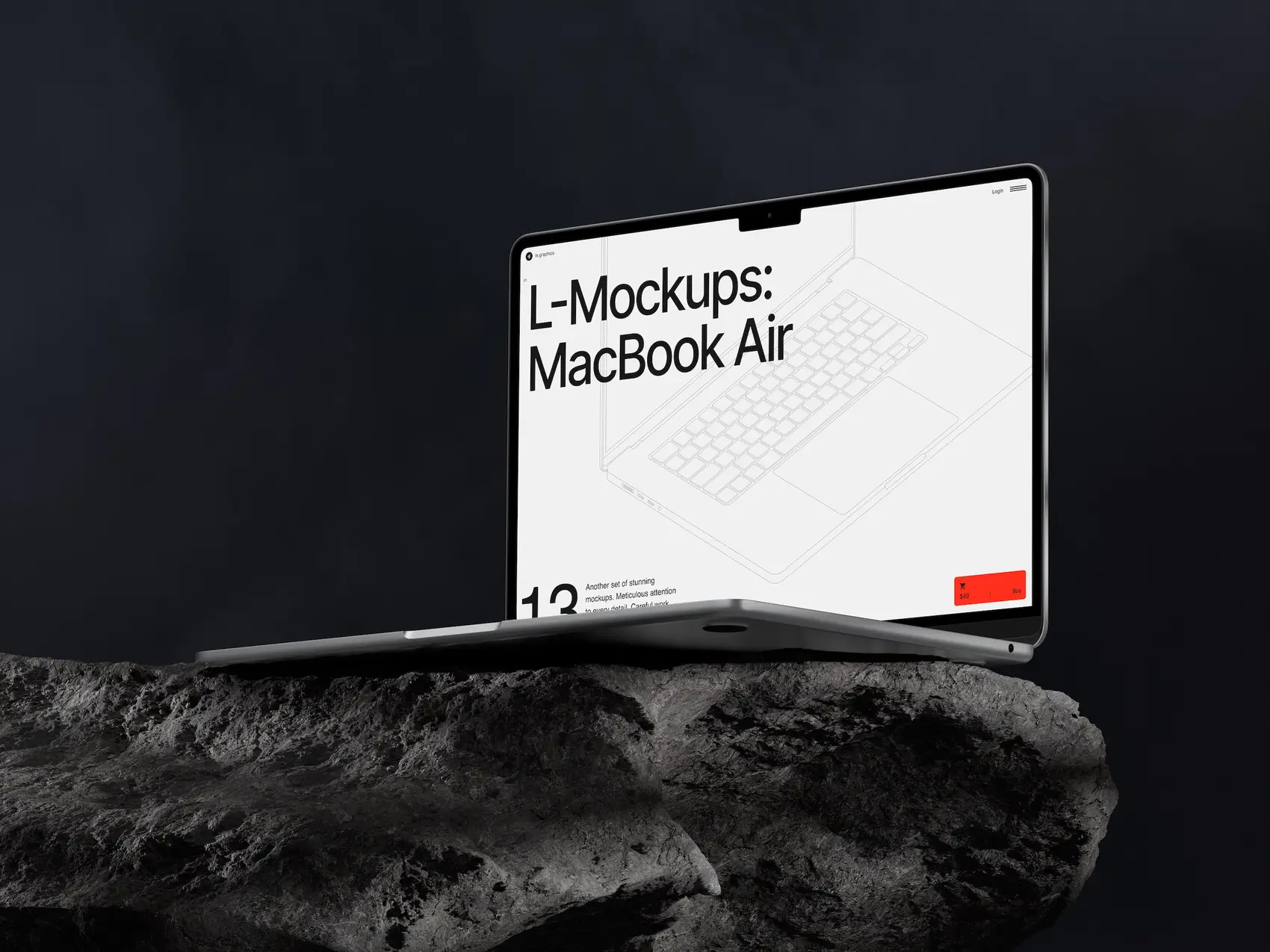 L-Mockups: MacBook Air 1