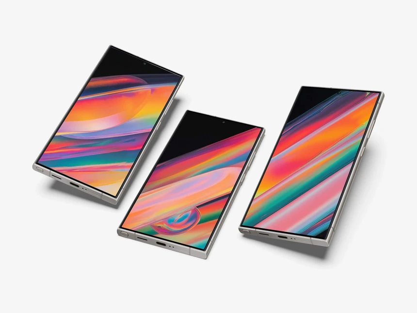 Samsung Galaxy S24 Ultra Mockups 12