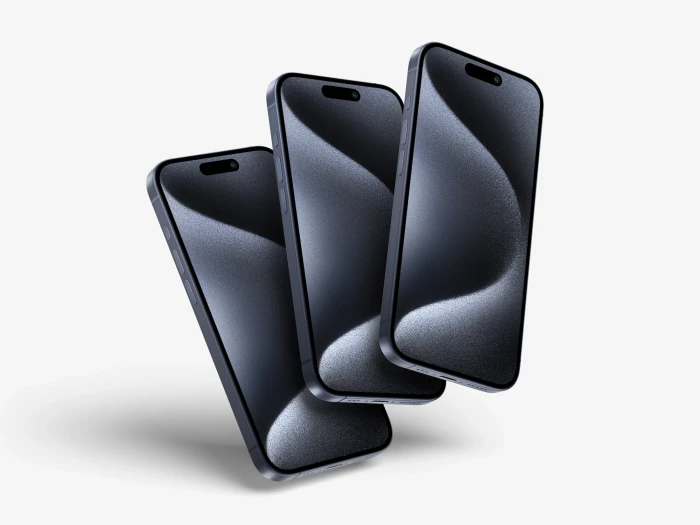 iPhone 15 Pro Mockup, 12