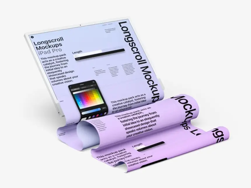 iMac 24 inch Longscroll Mockups 1