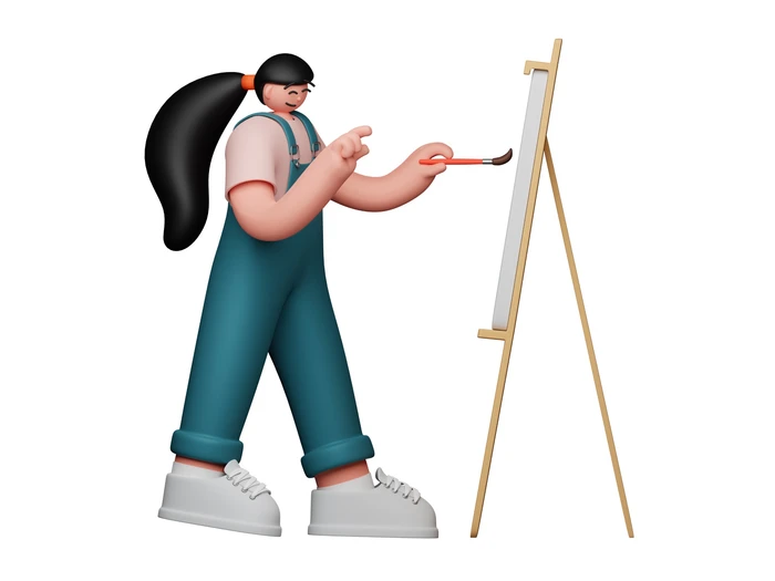 Guuulp, Painting