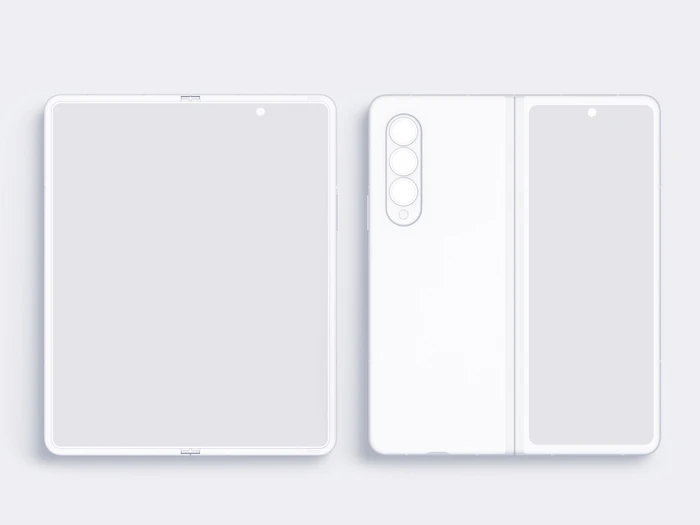 Samsung Galaxy Z Fold3, Clay 08