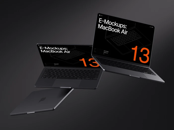 E-Mockups: MacBook Air, 12