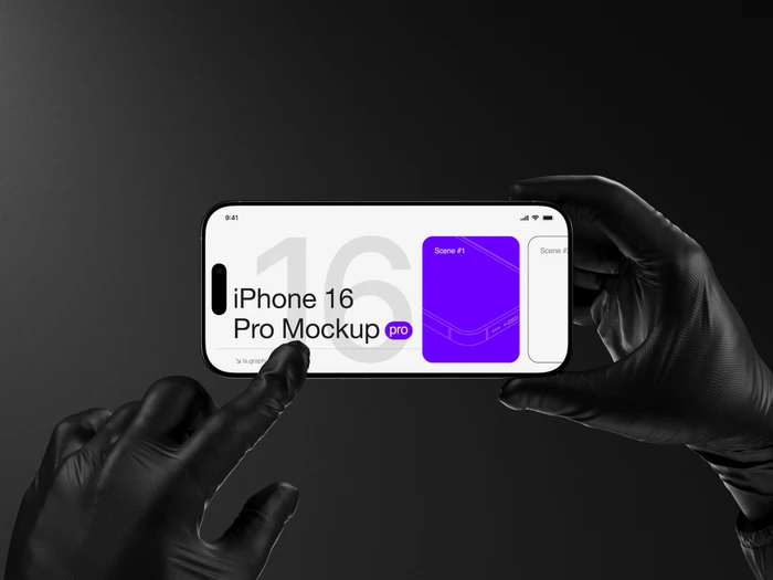 T-Mockups: iPhone 16 Pro Mockups, 13