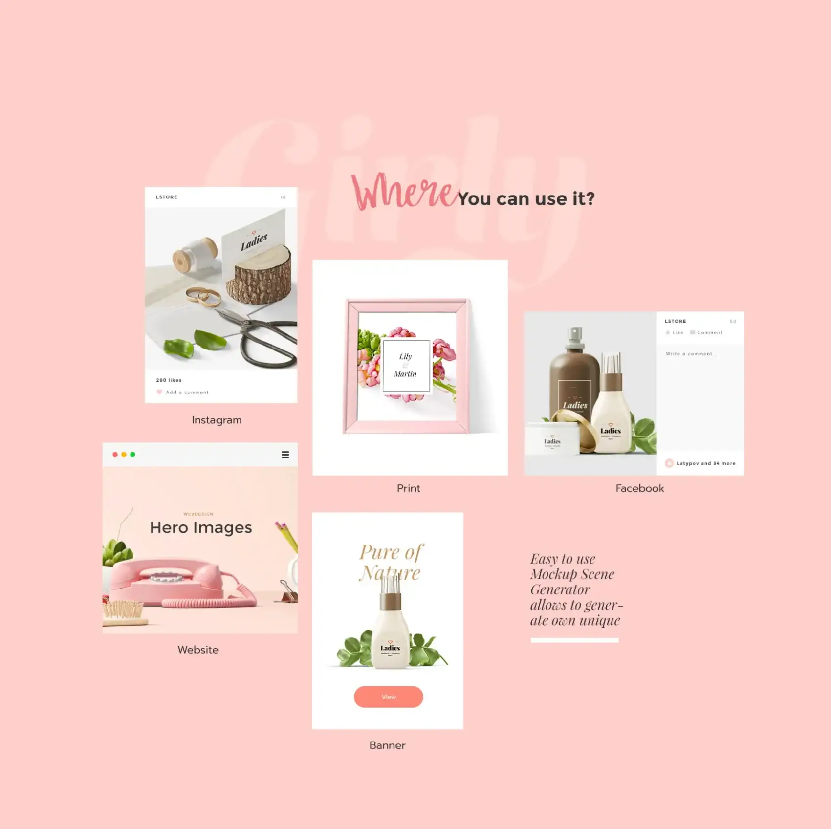 Beauty Mockup Scene Creator 10