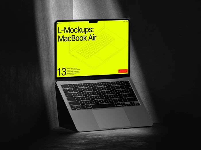 L-Mockups: MacBook Air 16