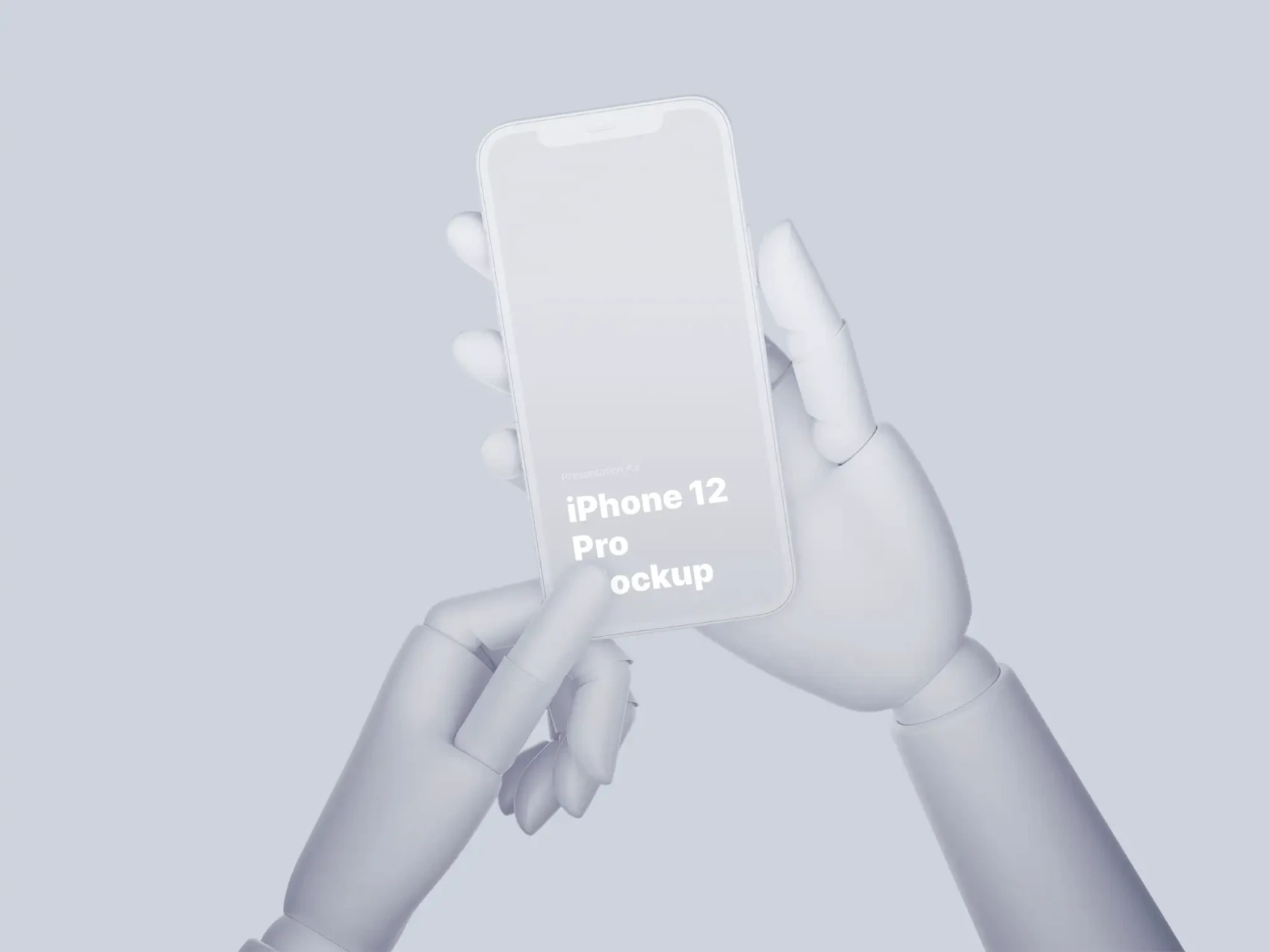 Wooden Hands iPhone 12 Pro Mockups 24