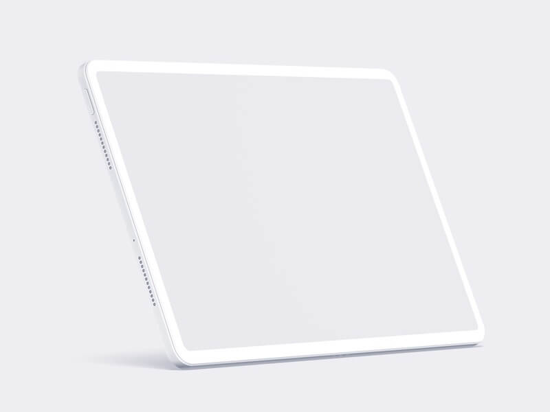 Xiaomi 5 Pad Clay Mockups, 03