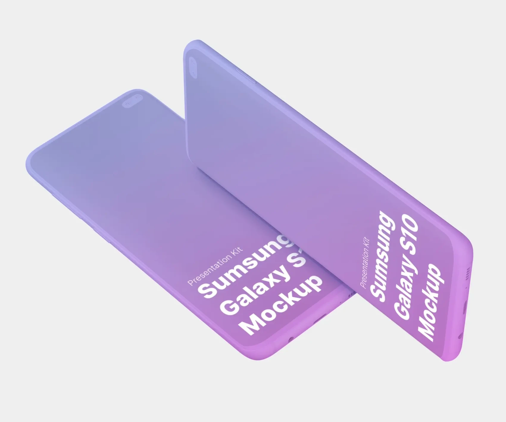 Samsung Galaxy S10 Mockups 47