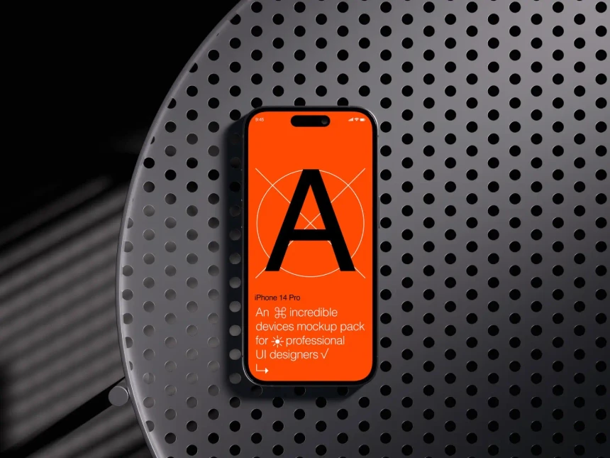 A-Mockups: iPhone 14 Pro 1