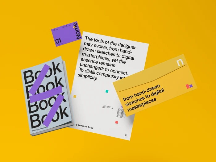 Nome, Branding Mockups, EU, Scene 15