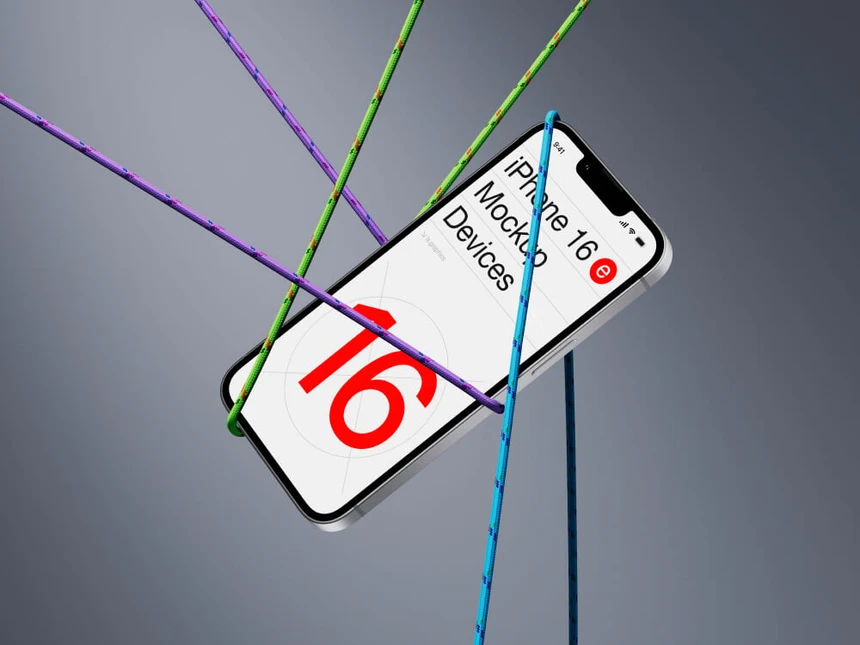 Z-Mockups: iPhone 16e 7