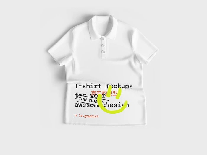 T-Shirt Mockup, Style 03, 05