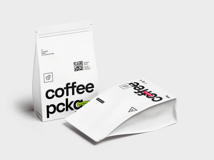 Coffee Bag Mockups 3