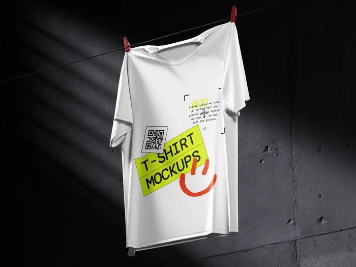 T-Shirt Mockup, Style 04, 08