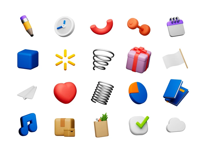 Guuulp, Objects