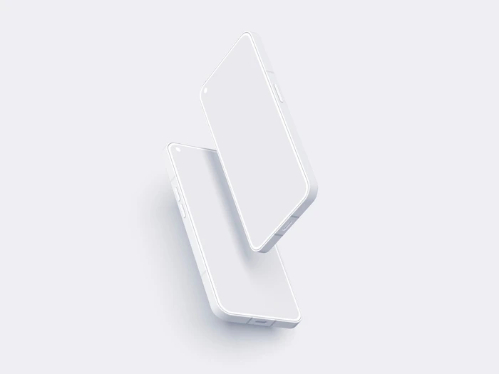 Nothing Phone Clay Mockup: 19