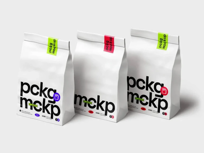 Paper Food Package Mockups 1