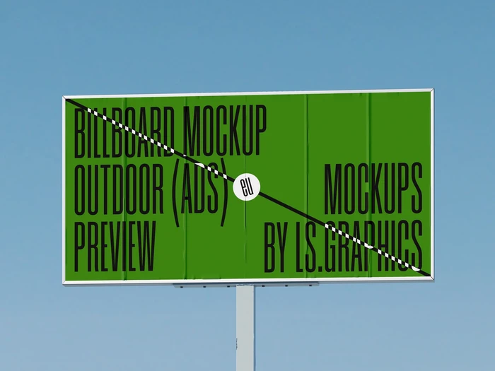 Billboard Mockup, Environment, EU Scene 20