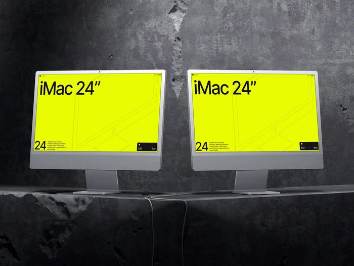 G-Mockups: iMac 24", 10
